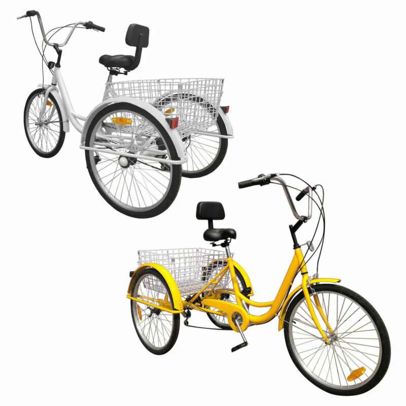 3 wheel tandem bike